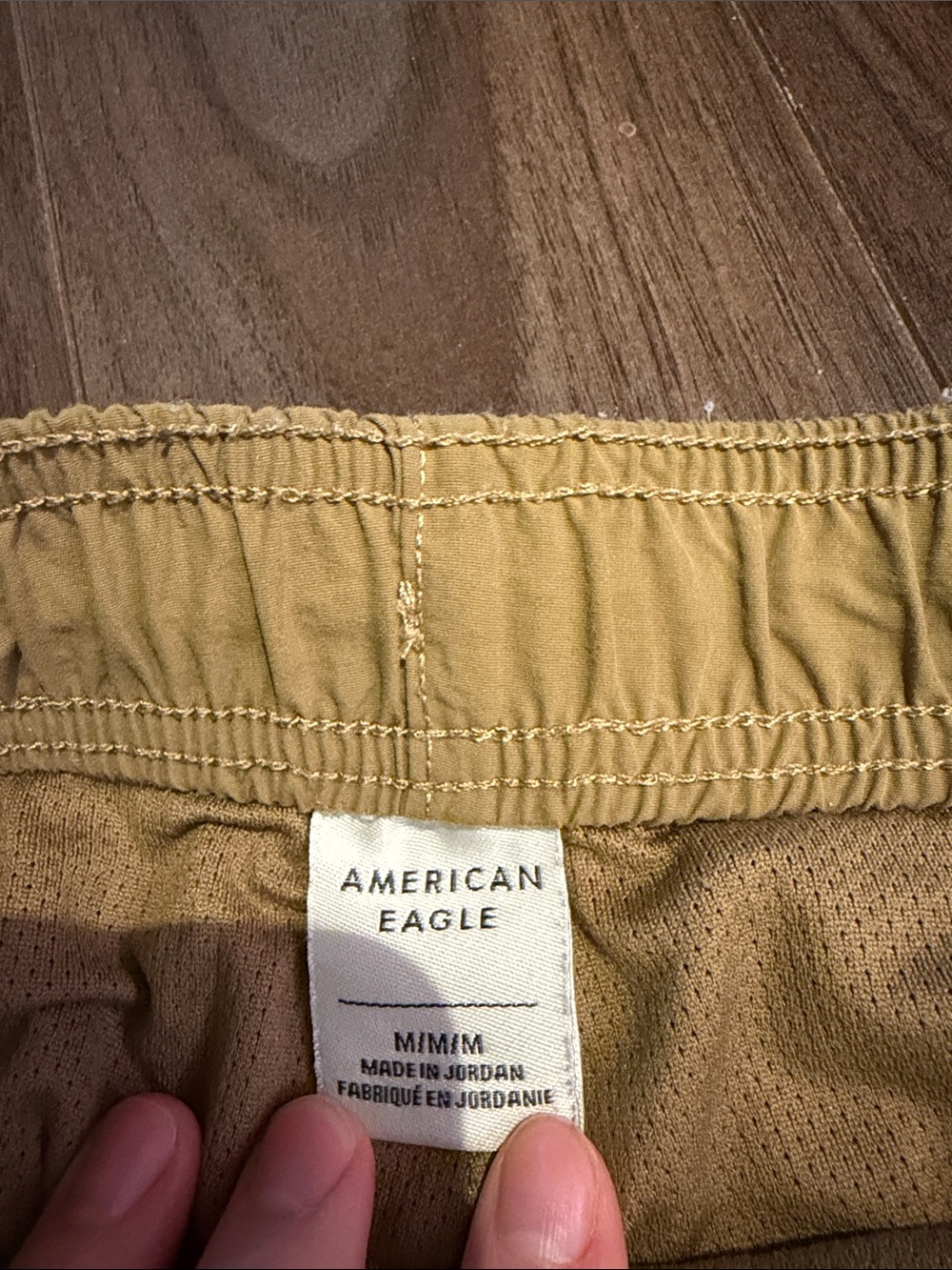 Men's Drawstring Shorts - Picture 2 of 3